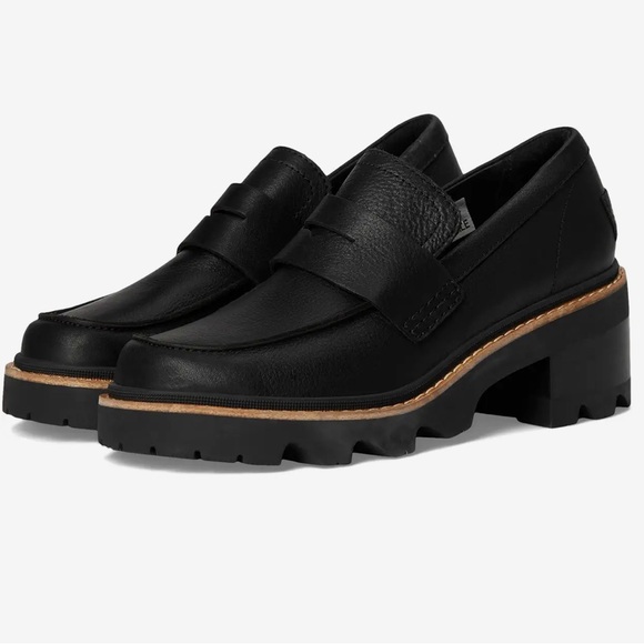 Sorel Shoes - Sorel | Women’s Black Joan Now City Loafers Size 5